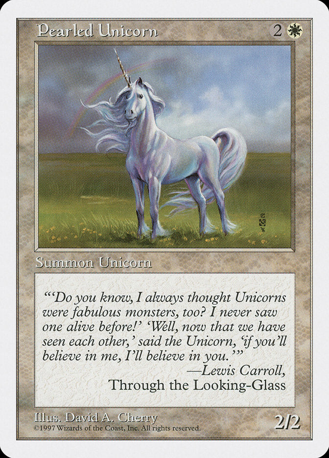 Pearled Unicorn [Fifth Edition] - Magic: The Gathering - Card Brawlers | Quebec | Canada |