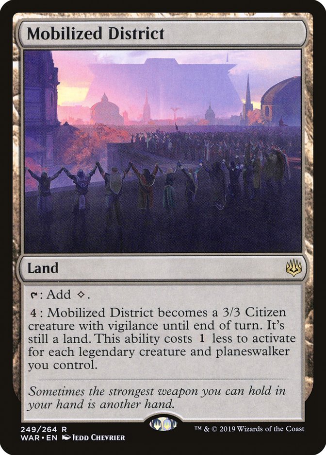 Mobilized District [War of the Spark] - Magic: The Gathering - Card Brawlers | Quebec | Canada |