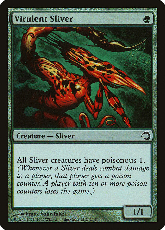Virulent Sliver [Premium Deck Series: Slivers] - Magic: The Gathering - Card Brawlers | Quebec | Canada |