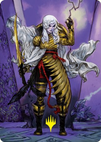 The Wandering Emperor 1 Art Card (Gold-Stamped Signature) [Kamigawa: Neon Dynasty Art Series] - Magic: The Gathering - Card Brawlers | Quebec | Canada |