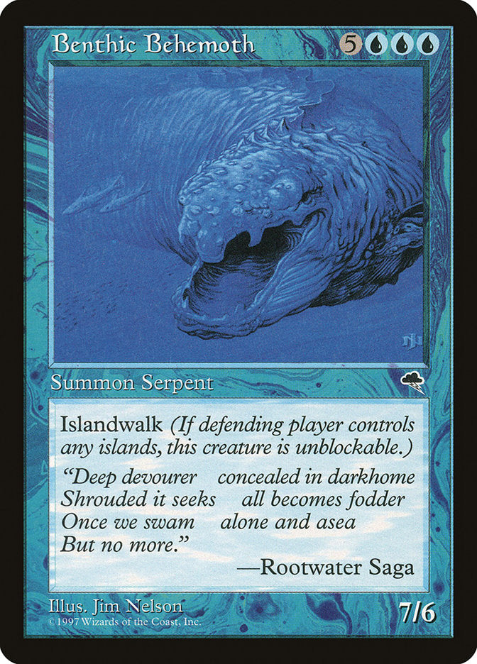 Benthic Behemoth [Tempest] - Magic: The Gathering - Card Brawlers | Quebec | Canada |