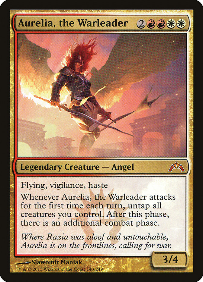 Aurelia, the Warleader [Gatecrash] - Magic: The Gathering - Card Brawlers | Quebec | Canada |