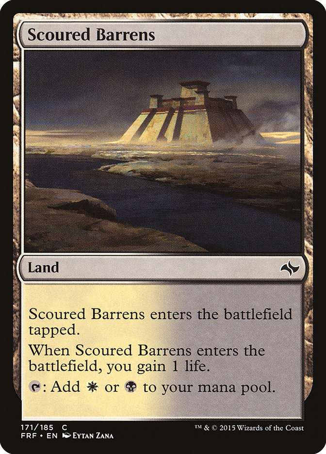 Scoured Barrens [Fate Reforged] - Magic: The Gathering - Card Brawlers | Quebec | Canada |