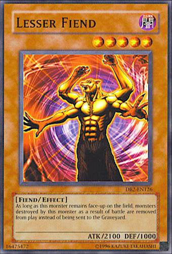 Lesser Fiend [DB2-EN126] Common - Yu-Gi-Oh! - Card Brawlers | Quebec | Canada |