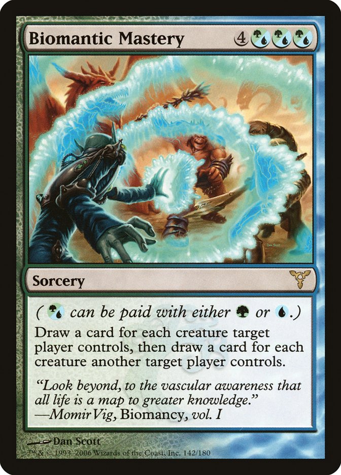 Biomantic Mastery [Dissension] - Magic: The Gathering - Card Brawlers | Quebec | Canada |