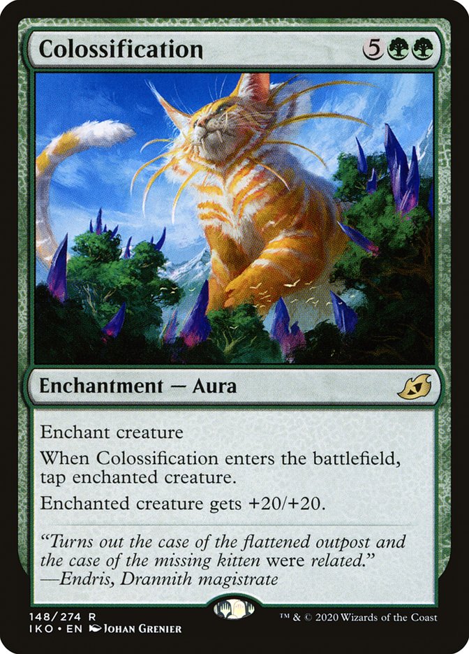 Colossification (148/274) [Ikoria: Lair of Behemoths] - Magic: The Gathering - Card Brawlers | Quebec | Canada |