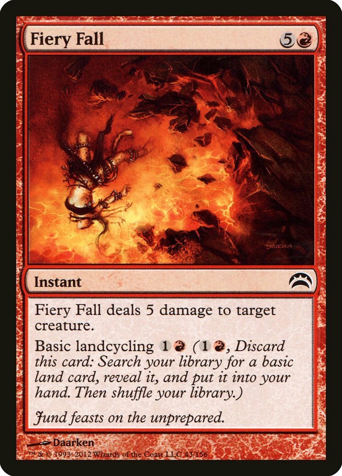 Fiery Fall [Planechase 2012] - Card Brawlers