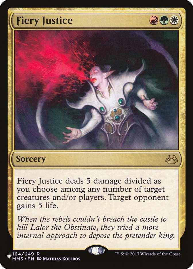 Fiery Justice [The List] - Card Brawlers