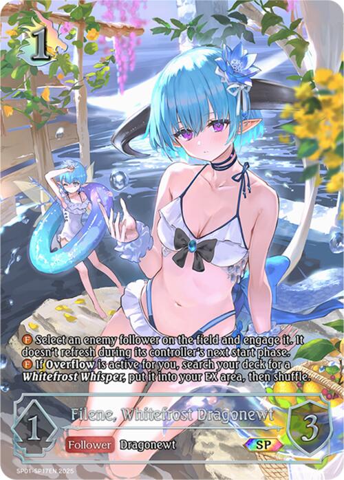 Filene, Whitefrost Dragonewt (SP) (SP01 - SP17EN) [Seaside Memories] - Card Brawlers