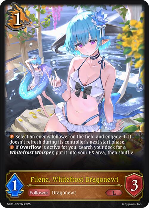 Filene, Whitefrost Dragonewt (SP01 - 027EN) [Seaside Memories] - Card Brawlers