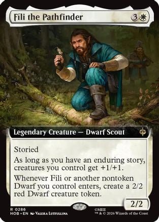 Fili the Pathfinder (Extended Art) (HOB-286) - The Hobbit - Card Brawlers