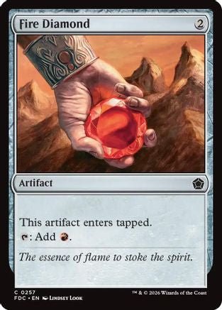 Fire Diamond (FDC-257) - Commander: Foundations - Card Brawlers