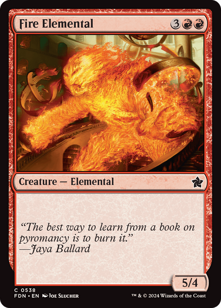 Fire Elemental [Foundations] - Card Brawlers