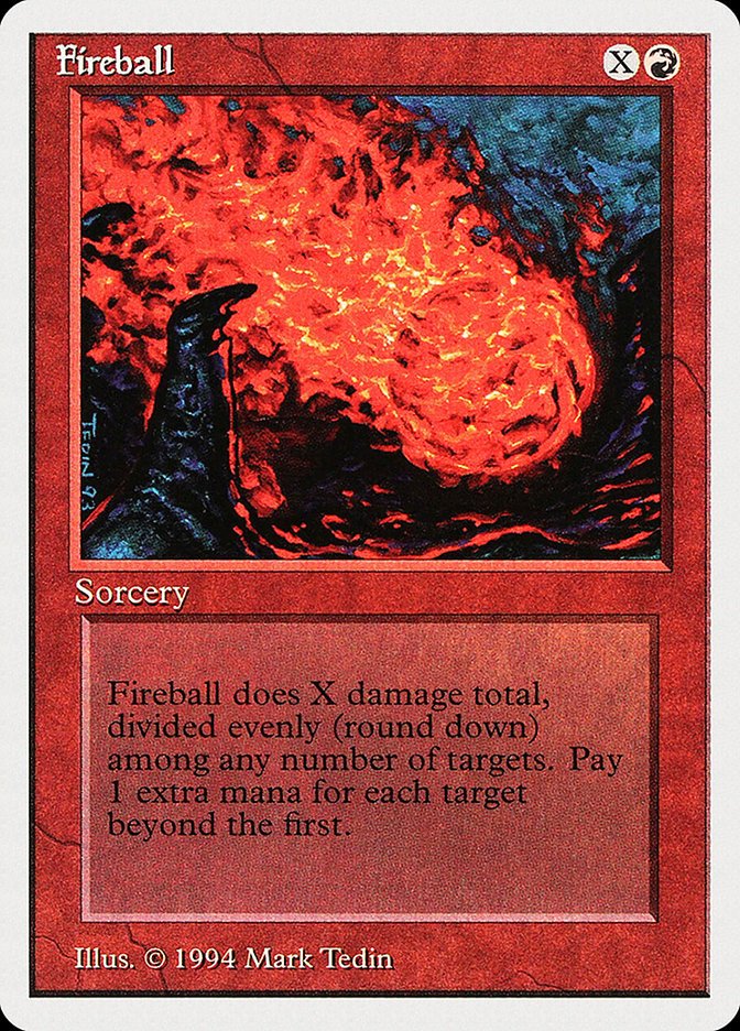 Fireball [Summer Magic / Edgar] - Card Brawlers
