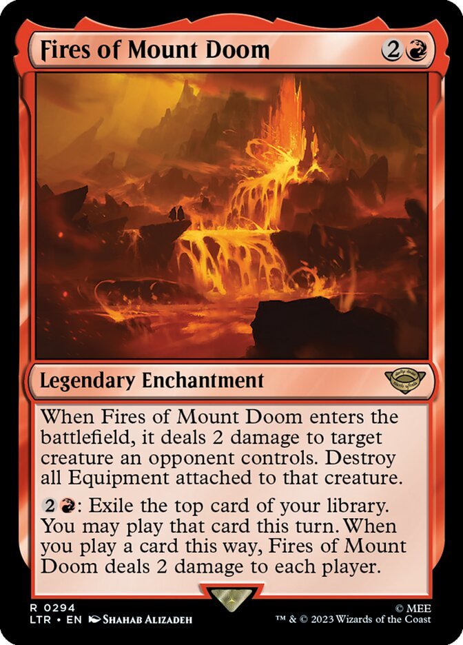 Fires of Mount Doom [The Lord of the Rings: Tales of Middle - Earth] - Card Brawlers