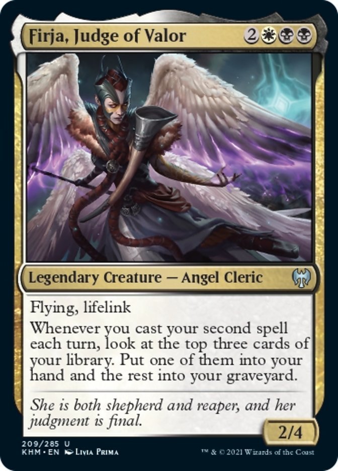 Firja, Judge of Valor [Kaldheim] - Card Brawlers