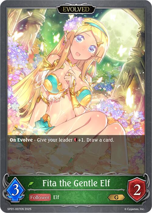 Fita the Gentle Elf (Evolved) (SP01 - 007EN) [Seaside Memories] - Card Brawlers