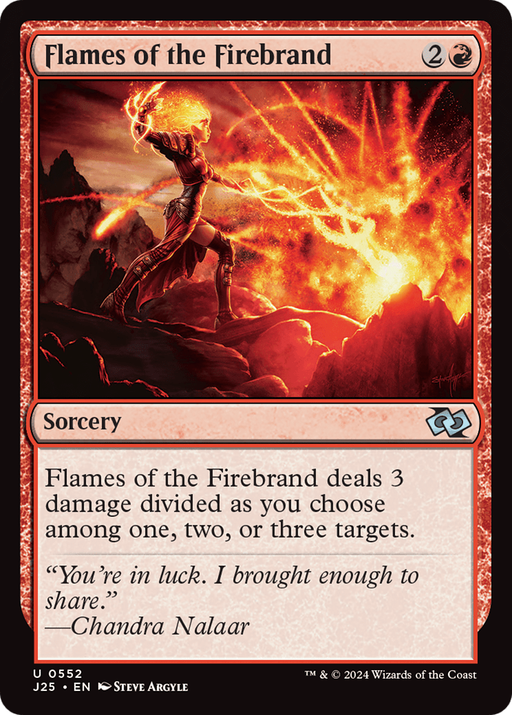 Flames of the Firebrand [Foundations Jumpstart] - Card Brawlers