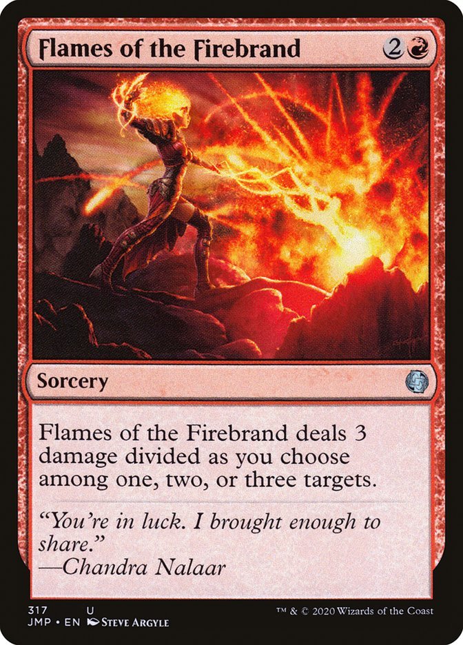 Flames of the Firebrand [Jumpstart] - Card Brawlers
