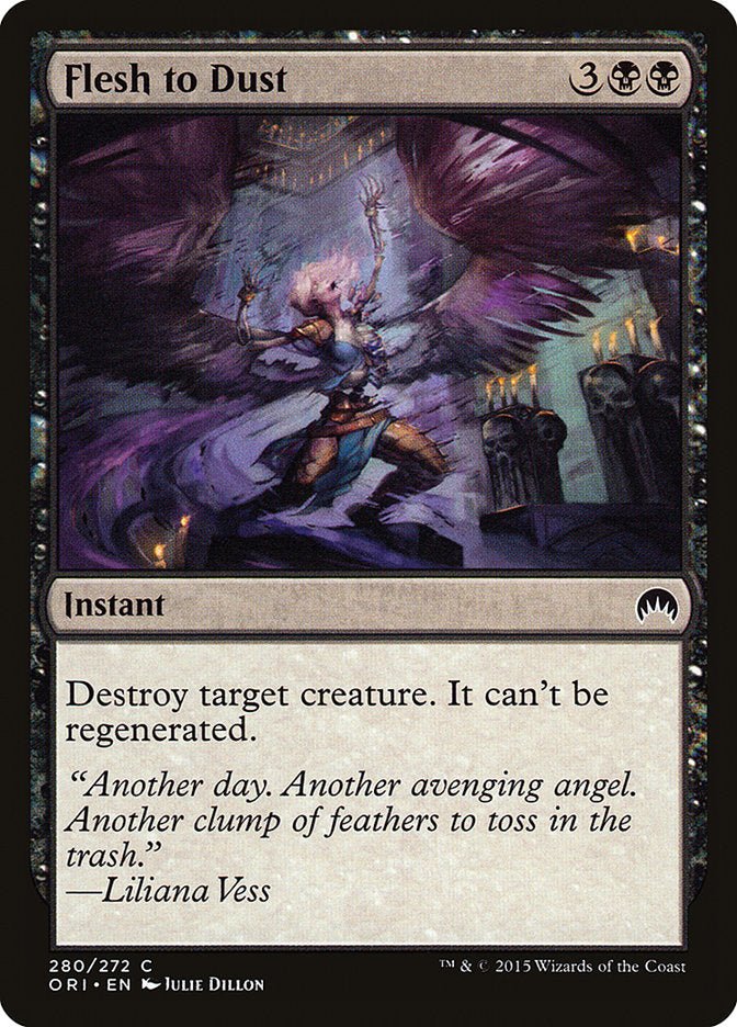 Flesh to Dust [Magic Origins] - Card Brawlers