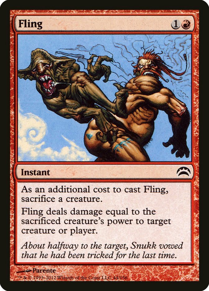 Fling [Planechase 2012] - Card Brawlers