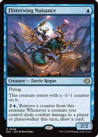 Flitterwing Nuisance (PPECL-048) - Promo Pack: Lorwyn Eclipsed - Card Brawlers