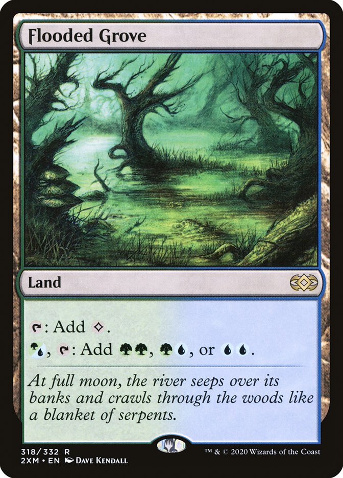 Flooded Grove [Double Masters] - Card Brawlers