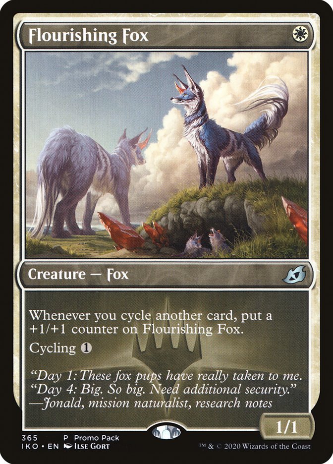 Flourishing Fox (Promo Pack) [Ikoria: Lair of Behemoths Promos] - Card Brawlers