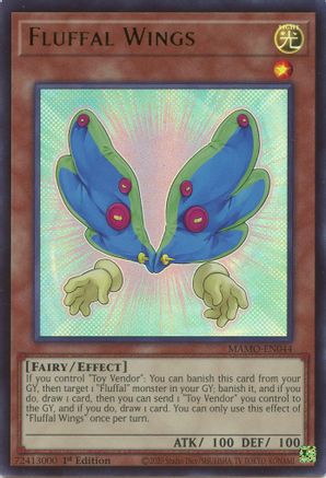 Fluffal Wings (MAMO-EN044) - Magnificent Monsters 1st Edition - Card Brawlers