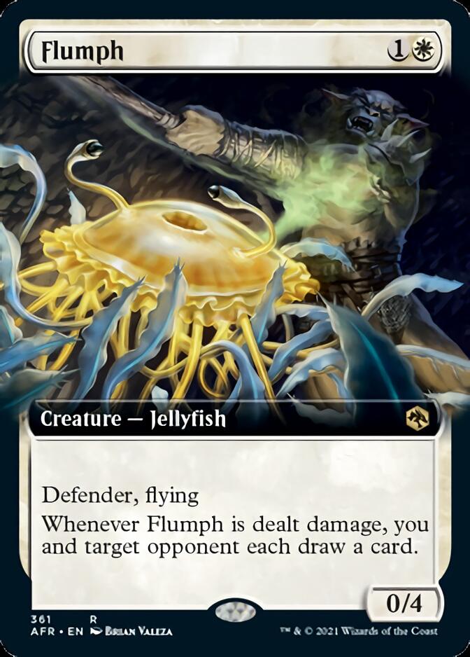 Flumph (Extended Art) [Dungeons & Dragons: Adventures in the Forgotten Realms] - Card Brawlers
