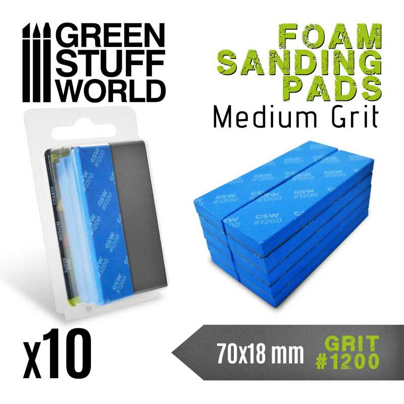 Green Stuff World - Foam Sanding Pads - Green Stuff World - Card Brawlers | Quebec | Canada |