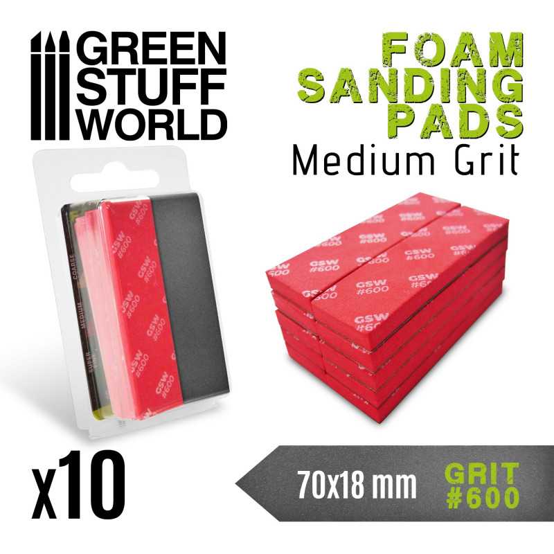 Green Stuff World - Foam Sanding Pads - Green Stuff World - Card Brawlers | Quebec | Canada |
