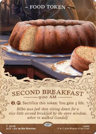 Food Token (2546) (SLD-2546) - Secret Lair Drop Series - Card Brawlers