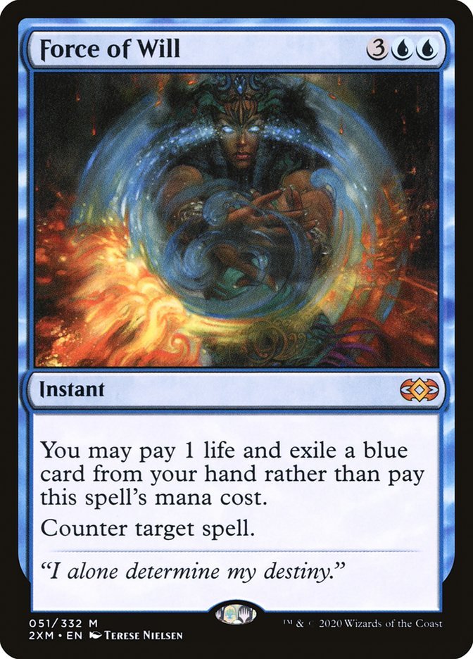 Force of Will [Double Masters] - Card Brawlers
