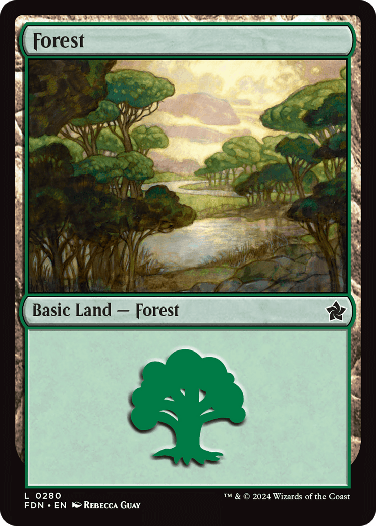 Forest (0280) [Foundations] - Card Brawlers