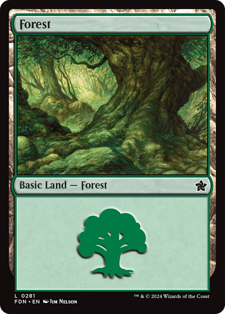 Forest (0281) [Foundations] - Card Brawlers