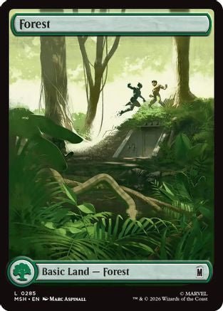 Forest (0285) (MSH-285) - Marvel Super Heroes Foil - Card Brawlers