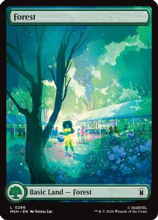 Forest (0286) (MSH-286) - Marvel Super Heroes Foil - Card Brawlers