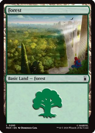 Forest (0295) (MSH-295) - Marvel Super Heroes - Card Brawlers