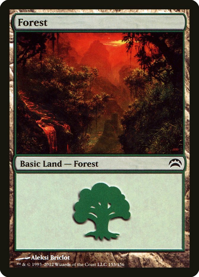 Forest (153) [Planechase 2012] - Card Brawlers