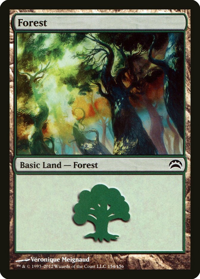 Forest (154) [Planechase 2012] - Card Brawlers