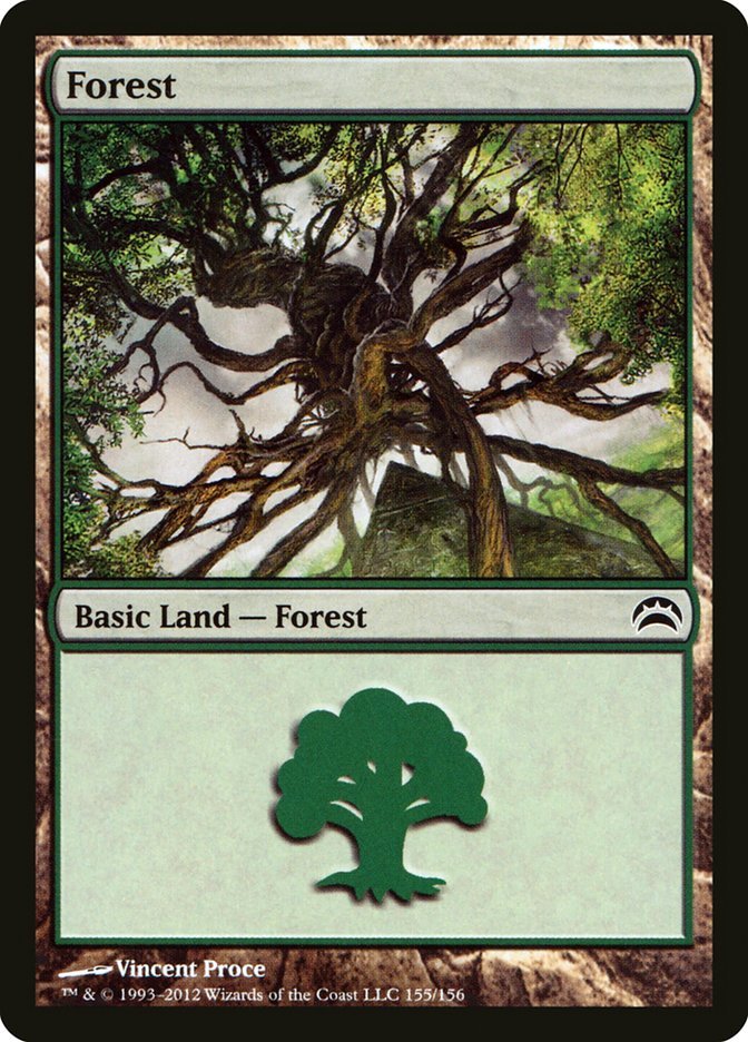 Forest (155) [Planechase 2012] - Card Brawlers