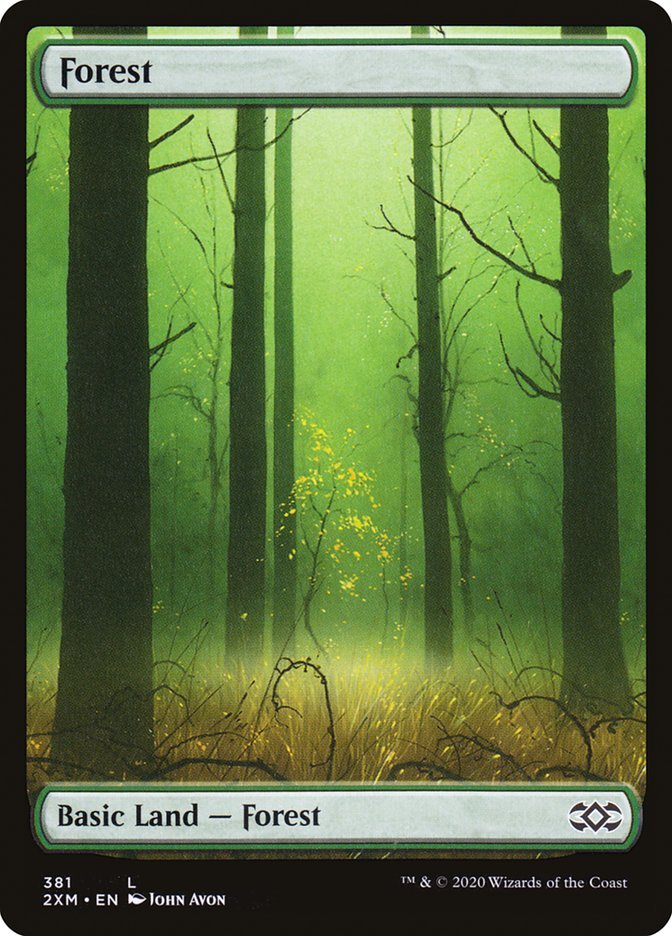 Forest (381) [Double Masters] - Card Brawlers
