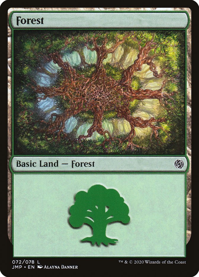 Forest (72) [Jumpstart] - Card Brawlers