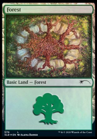 Forest (Plus One) (574) [Secret Lair Drop Promos] - Card Brawlers