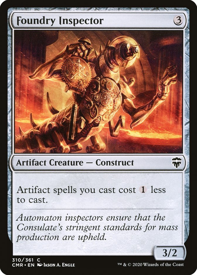 Foundry Inspector [Commander Legends] - Card Brawlers