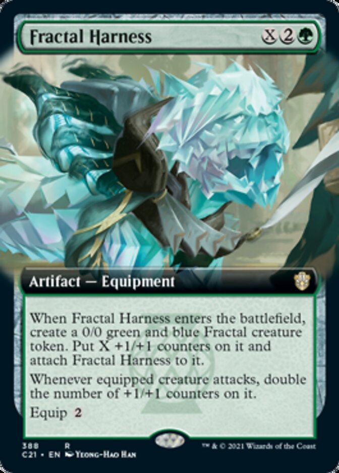 Fractal Harness (Extended Art) [Commander 2021] - Card Brawlers