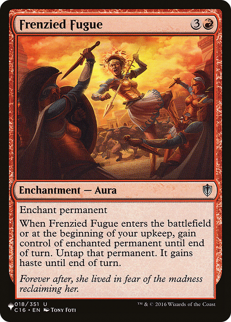 Frenzied Fugue [The List] - Card Brawlers