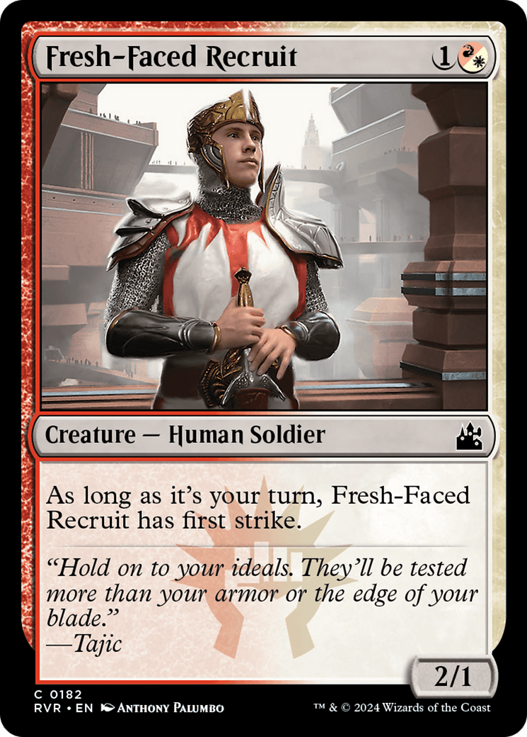 Fresh - Faced Recruit [Ravnica Remastered] - Card Brawlers