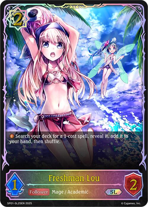 Freshman Lou (SL) (SP01 - SL25EN) [Seaside Memories] - Card Brawlers